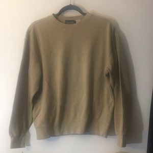 NWOT nude beige crew neck sweater